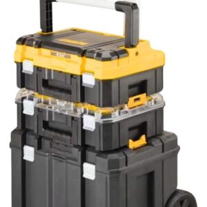 Maleta Ferramentas Com Rodas Dewalt Dwst60404 3 Módulos