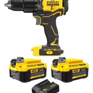 Paraf Furadeira Impacto 1/2 13mm Íon Lítio 20v Max Sbd715b + 2 Sb204 + Carr Bivolt