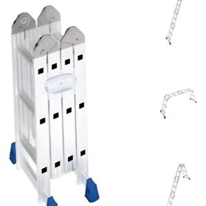 Escada Aluminio Articulada 4×4 Multifuncional Mor Cor Cinza