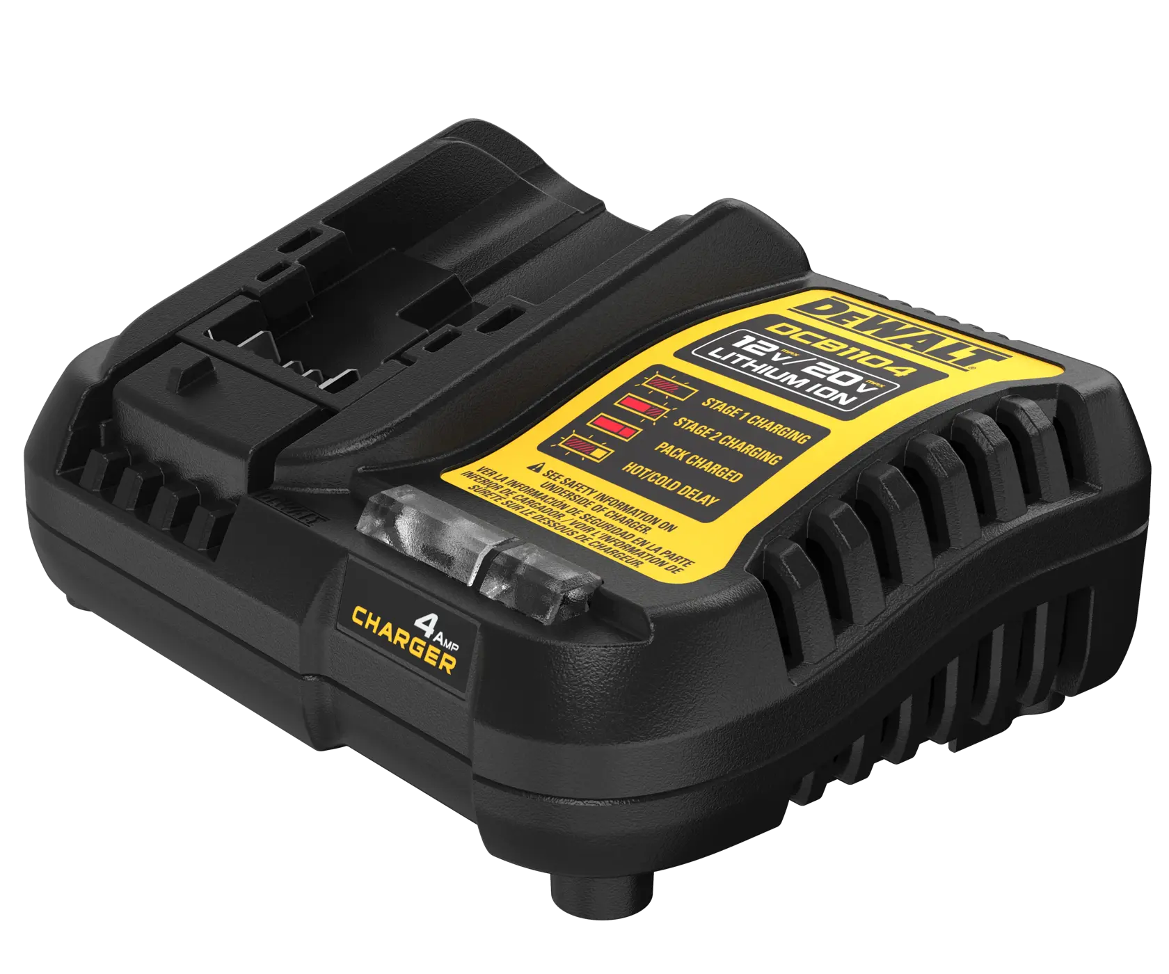 Bateria 20V 2pc MAX* XR 4ah POWERPACK (DCB2104) Dewalt + Carregador 12v-20v-60v bivolt (DCB1104) 5 Bateria 20V 2pc MAX* XR 4ah POWERPACK (DCB2104) Dewalt + Carregador 12v-20v-60v bivolt (DCB1104) - Imagem 5