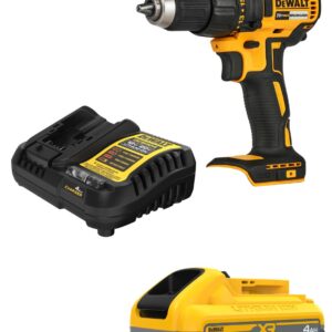 Home 26 Furadeira Parafusadeira De Impacto Dewalt 20v (DCD7781) + Bateria 4ah 20V (DCB2104) + Carregador Bivolt 12-20V (DCB1104)