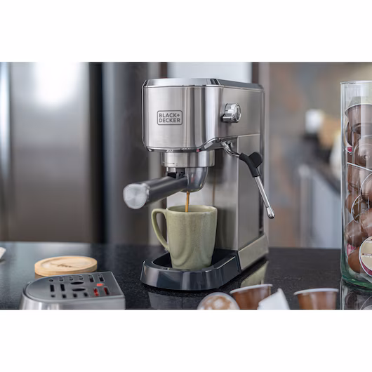 Cafeteira Multifunções Café Cápsula Pó (Black Decker 220v) CEA1200G-BR 8 Cafeteira Multifunções Café Cápsula Pó (Black Decker 220v) CEA1200G-BR - Imagem 8