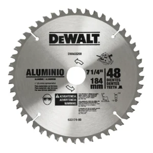 Lâmina para Serra Circular Linha DWA - 7 1/4" 48D (DWA03200)