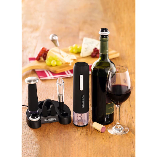 KIT ABRIDOR DE VINHO RECARREGÁVEL (W20-BR) 10 KIT ABRIDOR DE VINHO RECARREGÁVEL (W20-BR) - Imagem 10